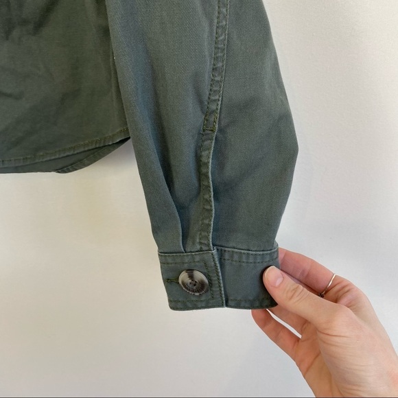 Cabi Crossroads Utility Jacket Army Green - Picture 5 of 7